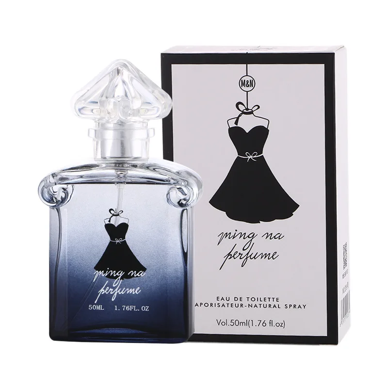 

JEAN MISS Antiperspirant 50ML Women Perfume Spray Bottle EDT Parfum Atomizer Long Lasting Black Dress Flower Fruit Notes Perfume