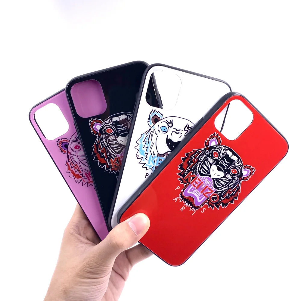 Чехол с головой тигра для iPhone 11 Pro X XS Max XR, противоударный чехол-бампер для iPhone 6, 6 S, 7, 8 Plus, чехол-броня