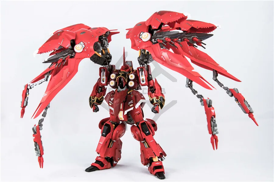 Комиксов клуб AnaheimFactoryModels MB metalbuild MB 1/100 сплав кшатриев красная версия аниме Gundam Unicorn фигурку робот игрушка