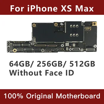 

For iPhone XS Max motherboard without Face ID Factory logic board With Full Chips 100% Unlocked mainboard 64GB 256GB 512GB