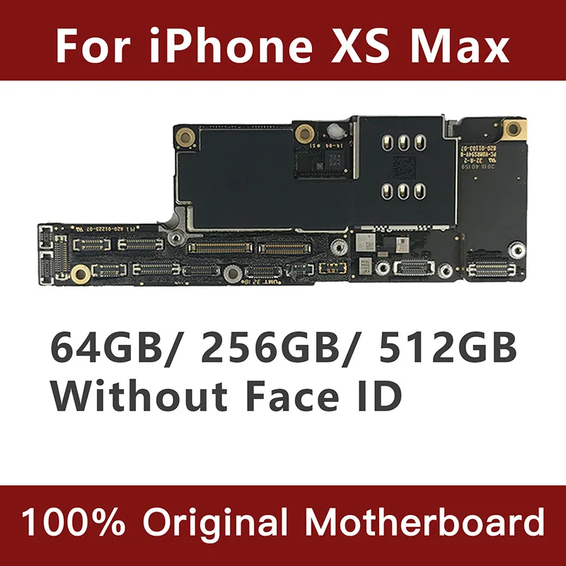 Материнская плата для iPhone XS Max без лица ID Заводская материнская с полным чипом 100%