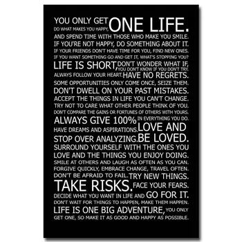 

Canvas Printed Home Decor Painting Wall Art Inspirational Quotes Modular Simple Modern Nordic Poster Hd Pictures For Living Room