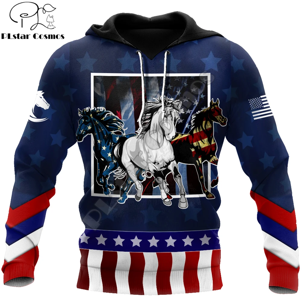 

Autumn Brand Hoodies Clothes Horses Flag 3D Printed Men for women Sweatshirt Streetwear Pullover Casual Jacket Tracksuits