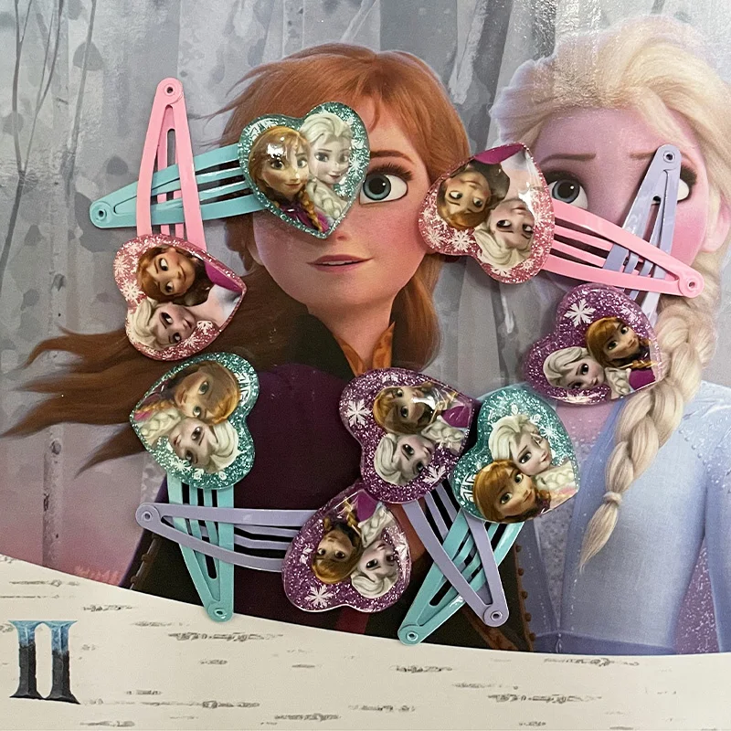 2 шт./лот новые Disney аксессуары для куклы мультфильм волос и узором в виде сердечка