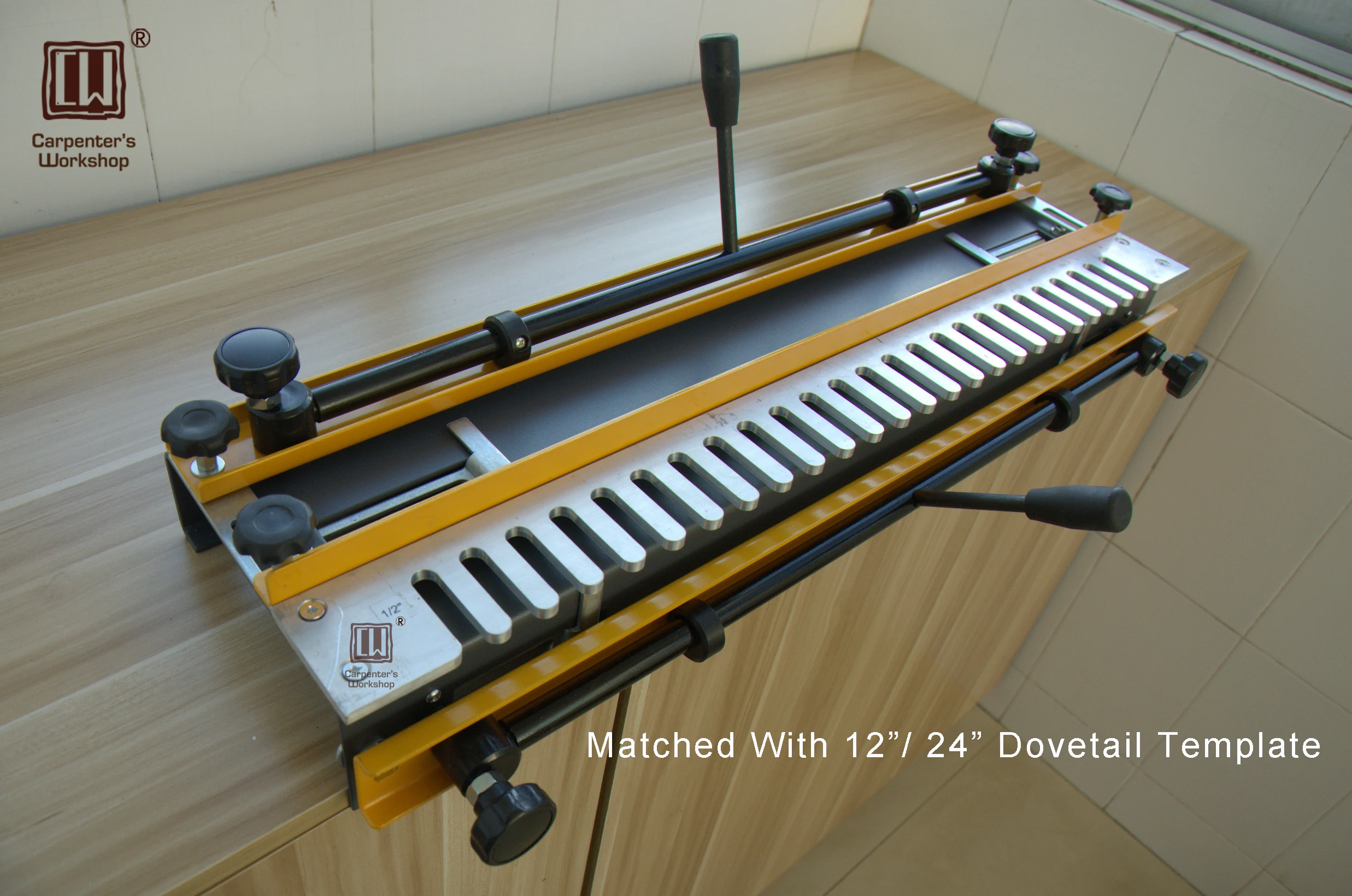 Big Offer 98e7 12 24 Dovetail Template Jig For Dovetail