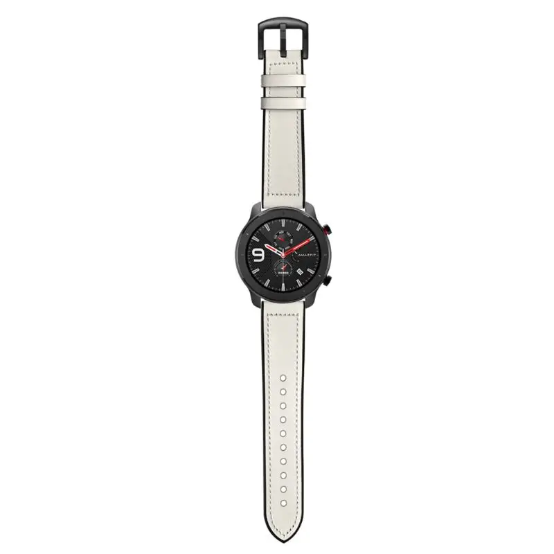 1 шт. ремешок для часов из натуральной кожи для AMAZFIT GTR 42 мм/47 мм Смарт-часы