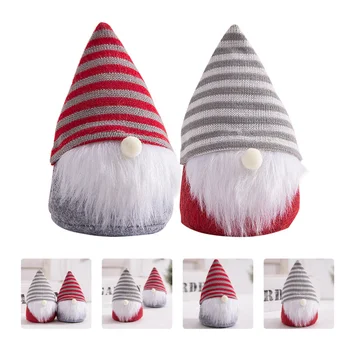 

2pcs Adorable High Quality Premium Lovely Gnome Window Decors Xmas Decorations