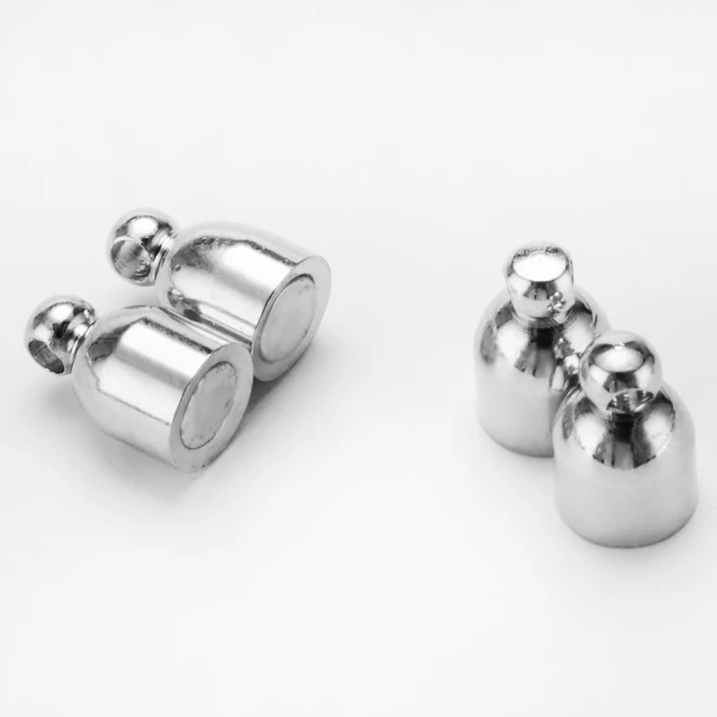 20 шт./компл. Цепочки и ожерелья Браслеты цепи пряжки разъем крюк покрытого родием