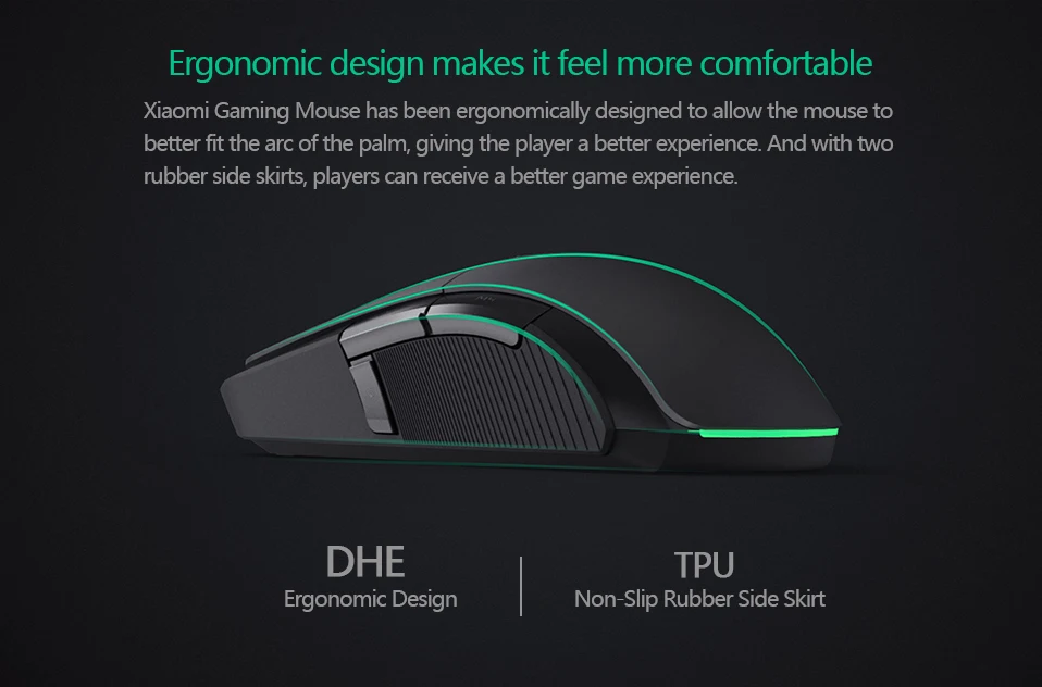 Original Xiaomi Gaming Mouse Wire Mice Gamer 32-bit ARM processor 2.4G USB Wired Dual Mode 7200DPI For Computer Notebook Gamer (14)