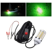 Fishing Light 12V 108pcs 2835 LED Underwater Fishing Light IP68 Lures Fish Finder Lamp Attracts Prawns Squid Krill (4 Colors )