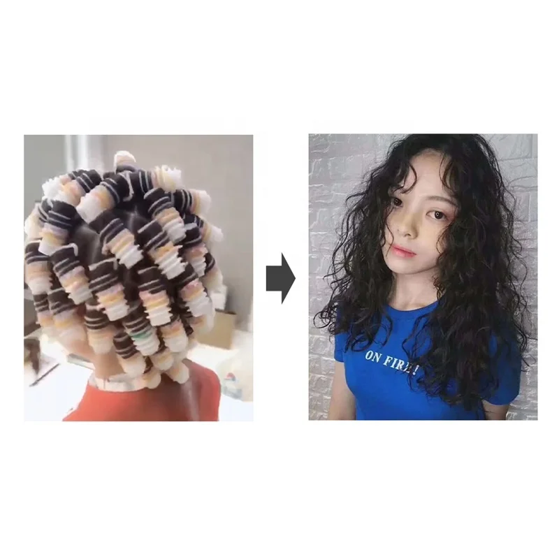 Professional Newest Hair Curly Diy Styling Accessory Salon Hair Rollers Plastic Spiral Perm Rods 6 Sizes In 30 Pieces Styling Accessories Aliexpress