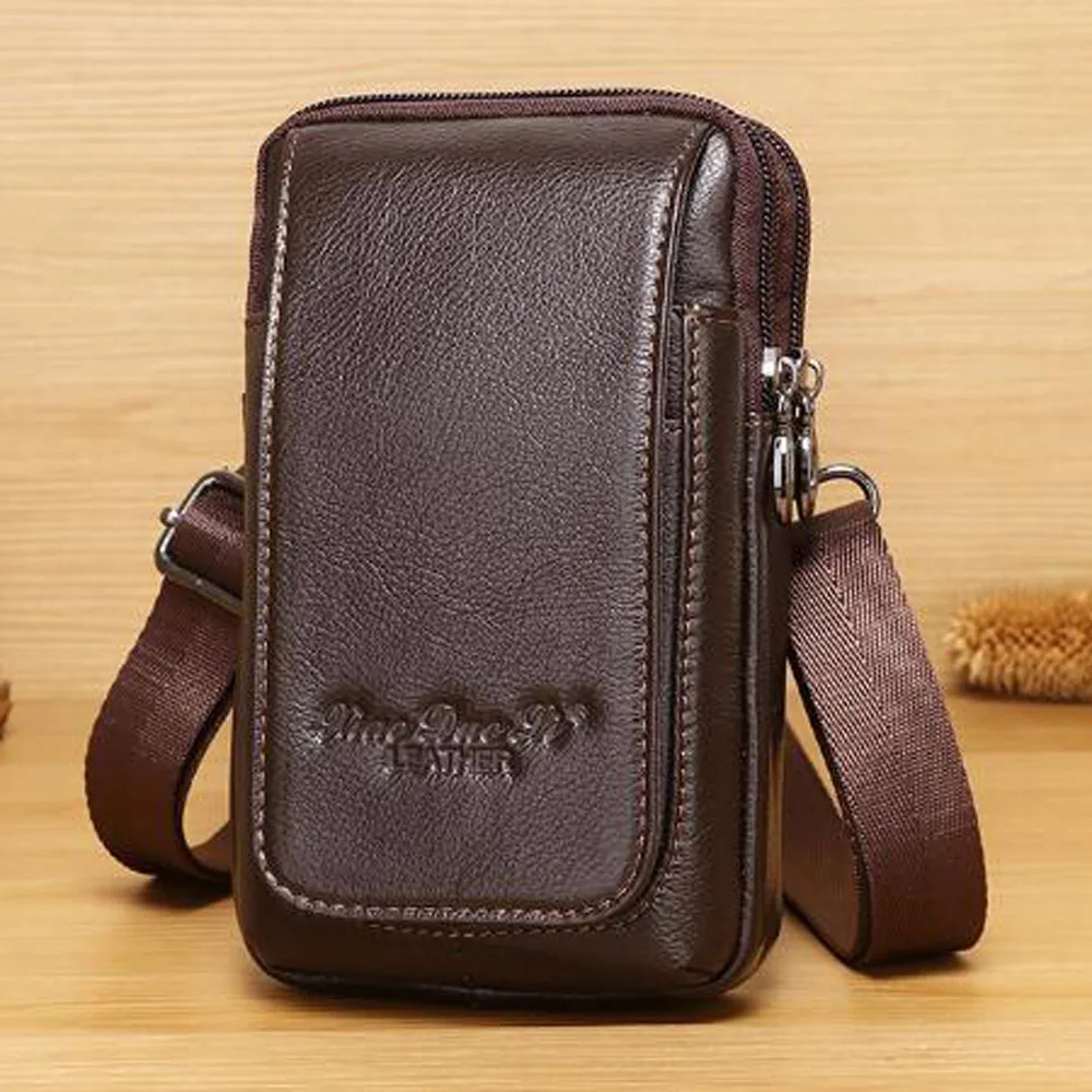 vintage leather fanny pack
