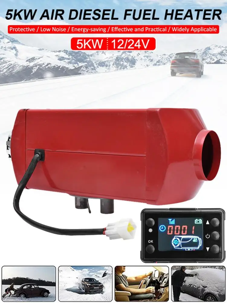 Автомобильный обогреватель 5KW воздуха дизеля нагреватель стояночного отопления машина для жилой автофургон трейлер лодки
