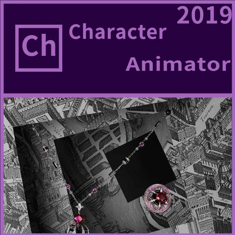 Анимационный персонаж Adobe CC 2019 приложение для анимации Win & Mac|Компьютерные кабели