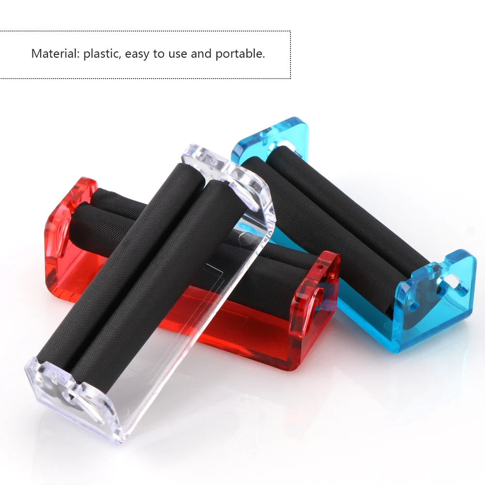 Простые пластиковые сигареты машины ролик для использования в рулоне бумаги ручной прокатки инструмент сигареты