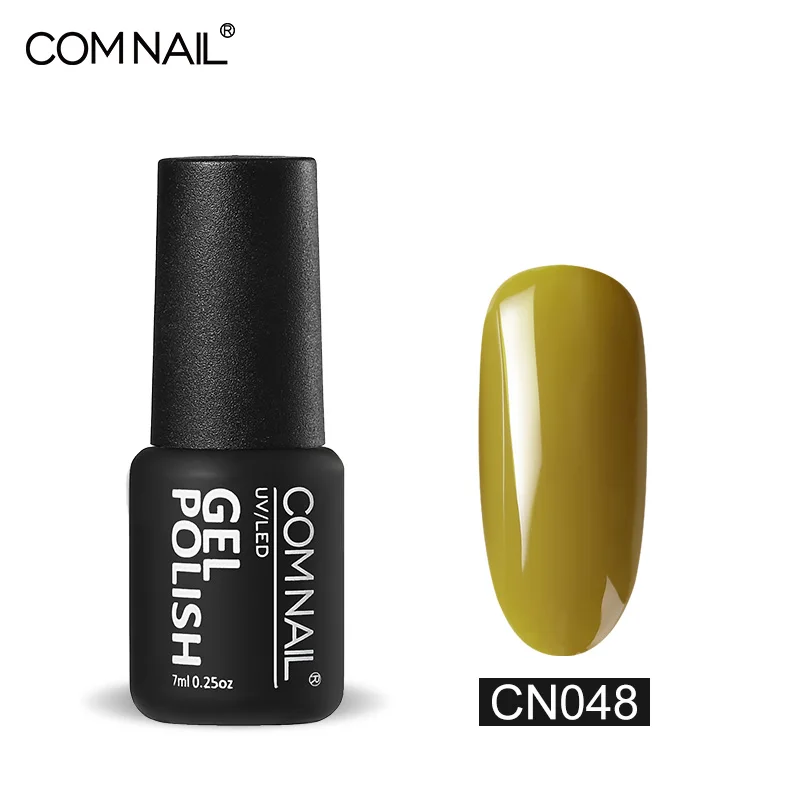 CN048 COMNAIL набор гель-лаков все для маникюра полуперманентный Vernis верхнее покрытие УФ светодиодный Гель-лак впитывающийся художественный Гель-лак для ногтей - Цвет: CN048