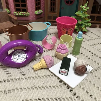 

New Original American OF girl doll food A large number of styles dolls accessories collection drop shipping