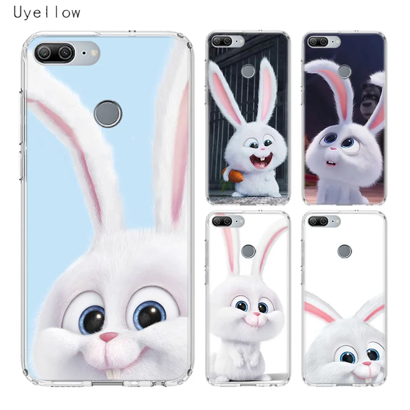 

Uyellow Cute Rabbit Phone Case For Huawei Honor 8A 8X 8C 8S 9 9X 10 20 lite Pro For Honor Play 20i V20 Silicone Soft Cover
