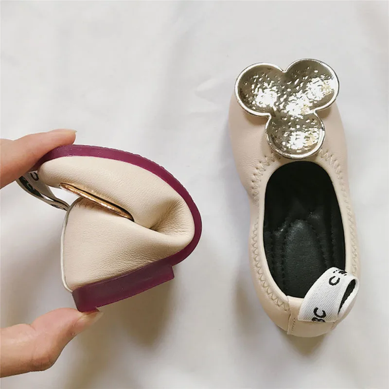 Обувь для девочек из натуральной кожи; сезон весна-осень; детская модная обувь на плоской подошве для девочек; Chaussure Enfant; детская кожаная обувь