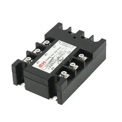 

3.5-32VDC Input 480VAC 25A Output DC/AC Three Phase SSR Solid State Relay
