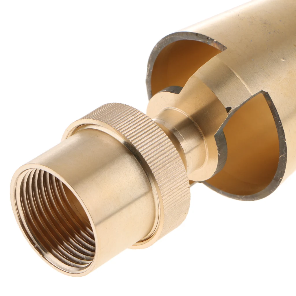 1'' DN25 Brass Ice Tower  Water Fountain Nozzle Spray 1 Piece Brass Fountain Head Nozzle
