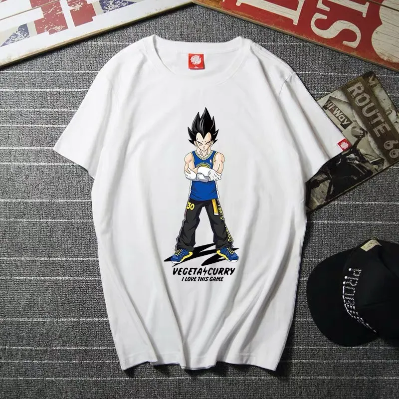 Dragon Z Ball футболка Сон Гоку Супер Saiyan мультфильм Футболка Harajuku японский аниме косплей модные забавные мужские хлопковые с коротким рукавом - Цвет: C