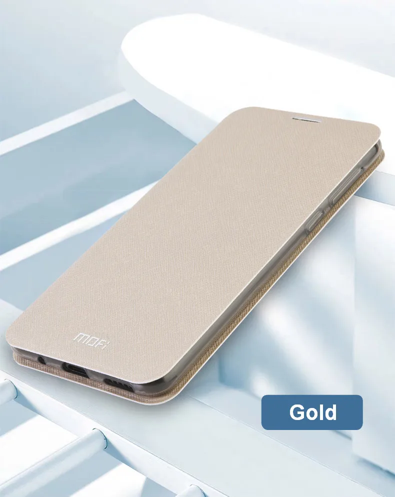 Mofi Slim Flip Case For Xiaomi Redmi Note 7 Case / Redmi Note 6 7 8 Pro PU Leather+ Soft TPU Cover Phone Funda Coque