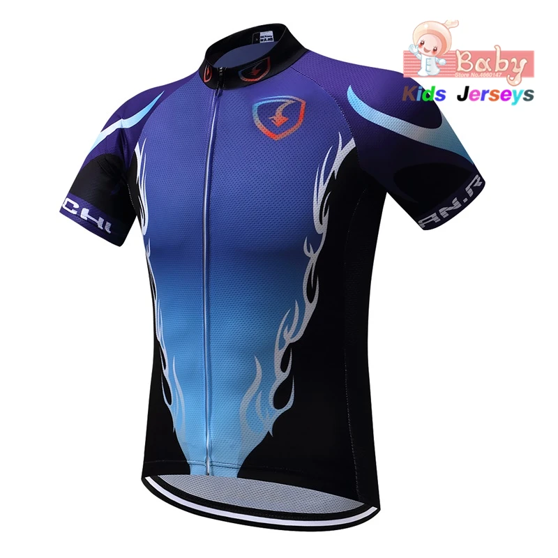 Детская футболка для велоспорта Pro Team, одежда для велоспорта для девочек, Триатлон для мальчиков, Быстросохнущий удобный Майо Ciclismo, маленький трикотаж для мальчиков - Цвет: 5