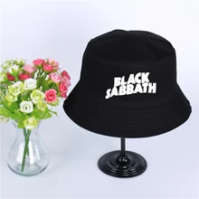 Black Sabbath летняя шляпа Женская Мужская Панама, шляпа-Панама черная Sabbath дизайн плоский солнцезащитный козырек рыбалка, рыбак шляпа
