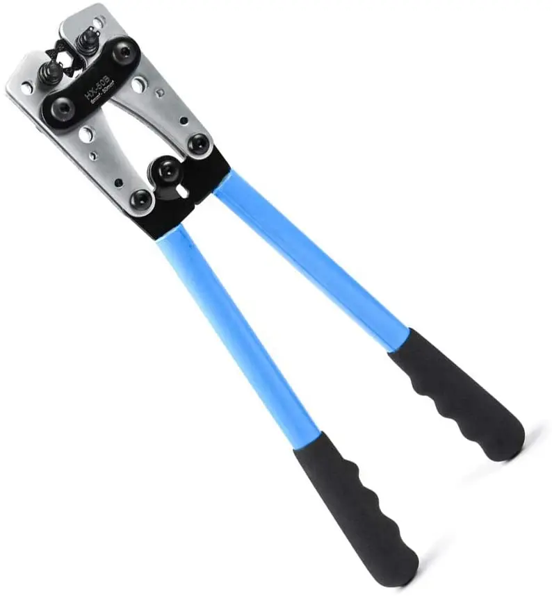 HX-50B cable crimpercable crimping tool wire crimper hand set ratchet terminal crimp pliers for 6-50mm² 1-10AWG | Инструменты