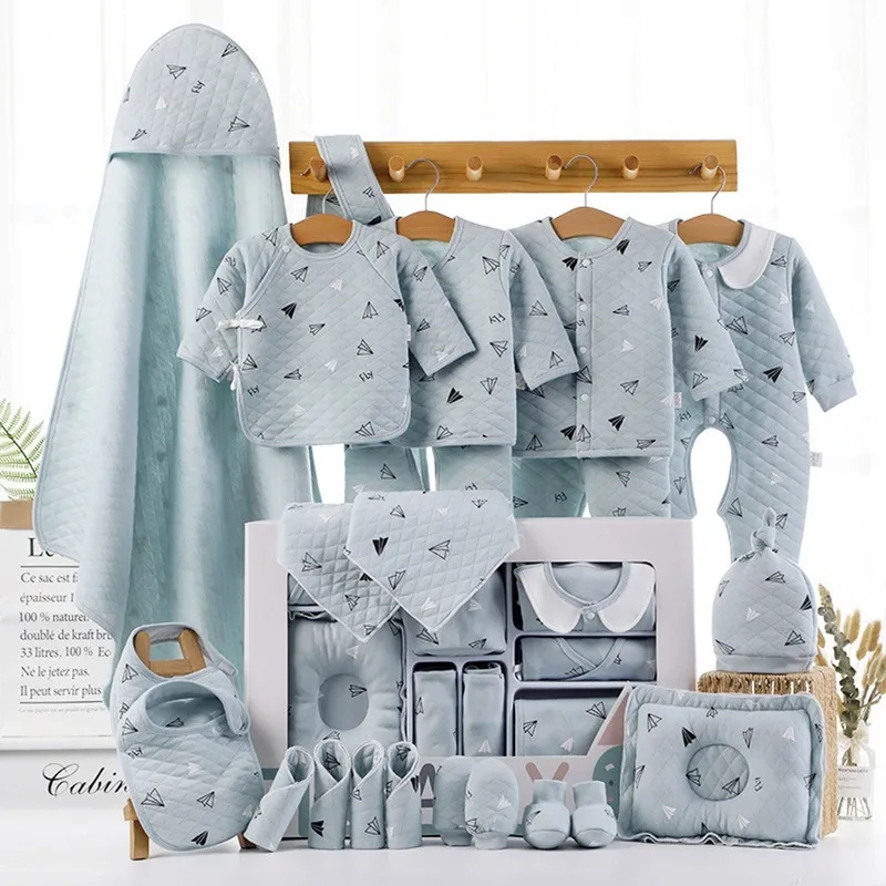 Комбинезон детский (18/22 шт.) kiddiezoom унисекс хлопок размер: 3 m/6м/9 m/12м/18 m/24м большой