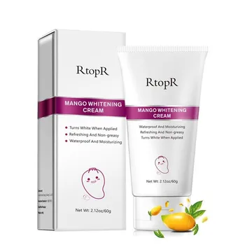 

60ml Mango Whitening Cream Skin Moisturizing Non-greasy Cream Underarm Dark Skin Whitening Intimate Body Skin Care