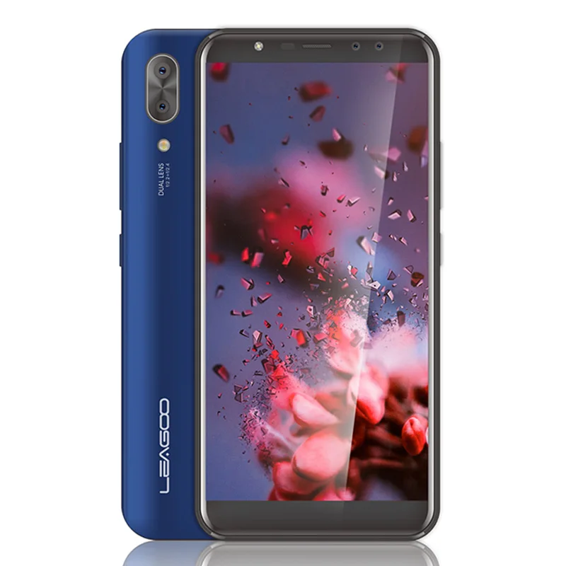 LEAGOO Z15, мобильный телефон, 5,99 дюймов, 18:9, полный экран, 2 Гб ОЗУ, 16 Гб ПЗУ, двойная камера заднего вида, 3000 мАч, Android MT6580M, четырехъядерный, 3g смартфон - Цвет: Синий