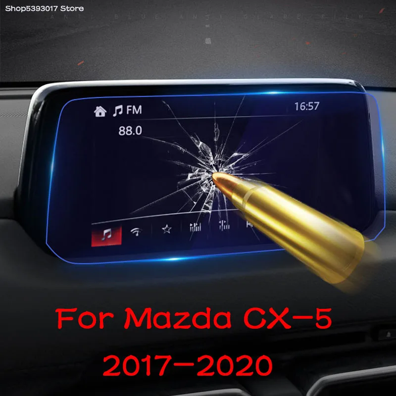 

Для Mazda CX-5 2021 2020 2019 2018 2017 автомобильный навигатор Стекло пленка закаленное Стекло экран с защитой против царапин защитная Экран дисплея