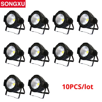 

10pcs/lot COB LED Par Light 100W Audience Light White/Warm White 2in1 LED Blinder Par Light for Disco DJ Party/SX-COB100