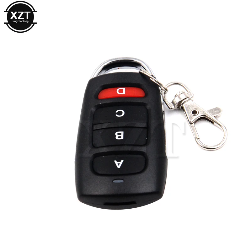 Universal 433MHz for Curtain Control Motorcycle Remote Control perfk 4 Buttons Cloning Electric Garage Door Remote Control Key Fob