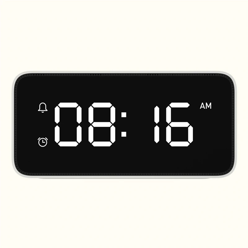  Xiaomi Xiaoai Smart Alarm Clock AI Voice Broadcast Clock ABS Table Dersktop Clocks AutomaticTime Ca - 4000202362212