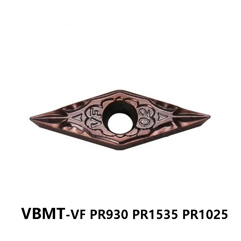 KYOCERA VBMT VBMT110302 VBMT160404 VBMT110304VF VBMT160402VF VBMT160404VF PR930 PR1535 PR1025 твердосплавные вставки токарно-винторезные станки с ЧПУ