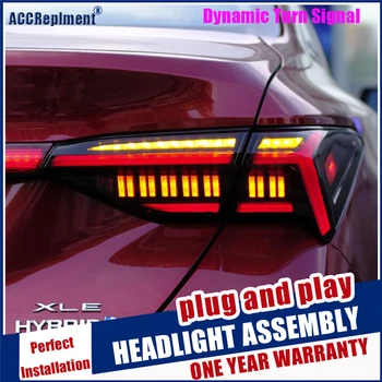 

Dynamic turn signal car tail lights For Toyota Avalon Taillights 2019 2020 LED DRL Fog light Rear parking lights LED tail lamp