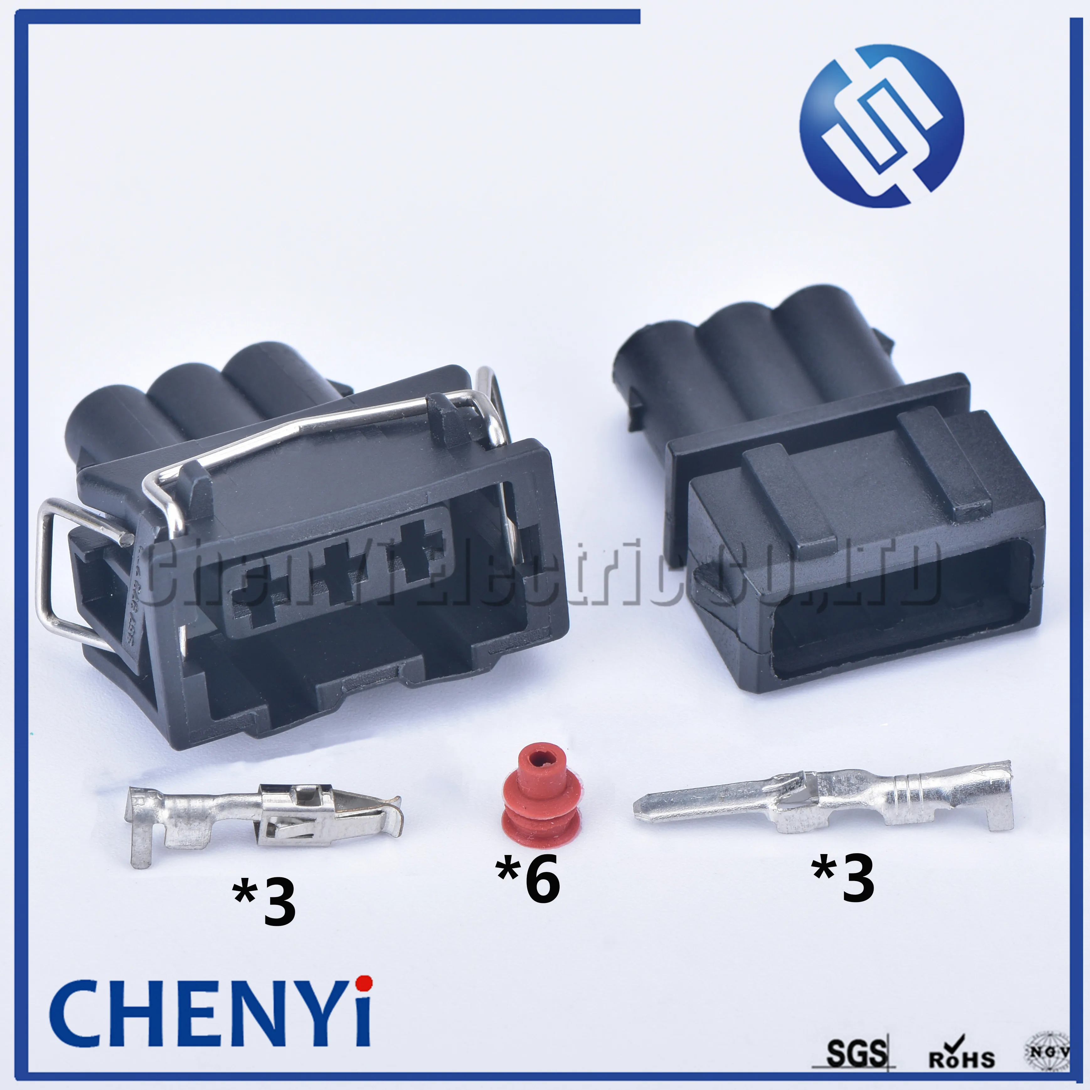 1 set 3 Pin 3.5mm 357972753 Male Female efi series EV1 EV14 JPT VR6 TPS sealed waterproof Coil connector For VW Audi | Обустройство