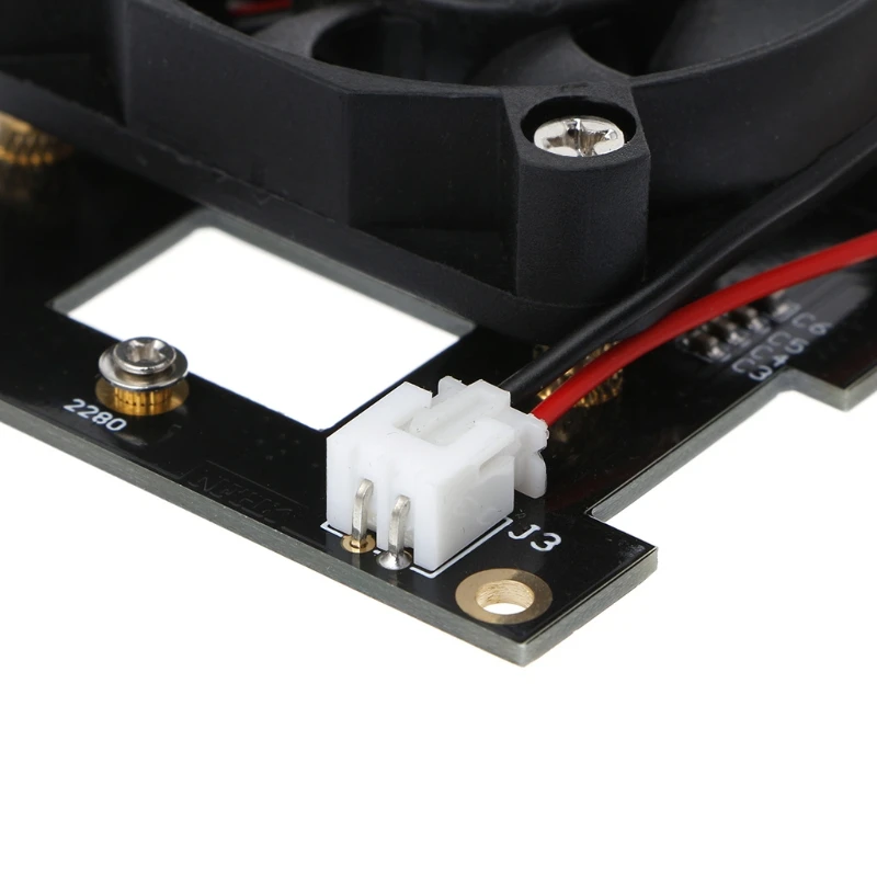 PCIe x4 to M 2 NGFF w Cooling Fan for MZHPU128HCGM SM951 XP941 Adapter SSD Card 2