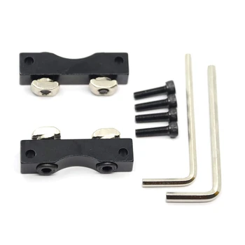

2 Pieces of Special Motor Bracket for 3D Printer Aluminum Alloy Z-Axis Stepped Fixed Aluminum Block