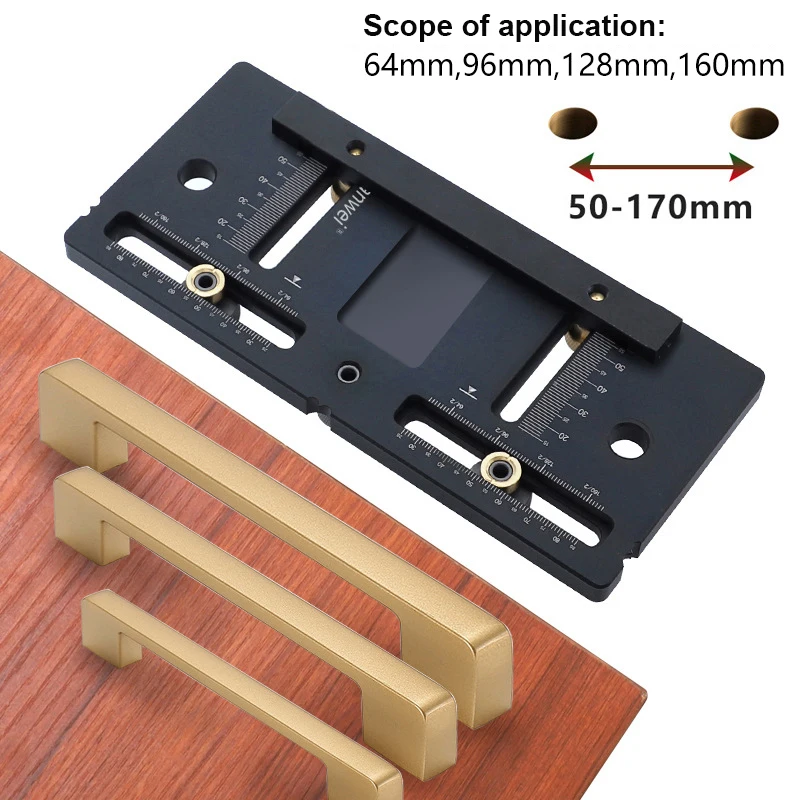 Ручка для отверстий деревообработки отверстие локатор карманный джиг-набор из