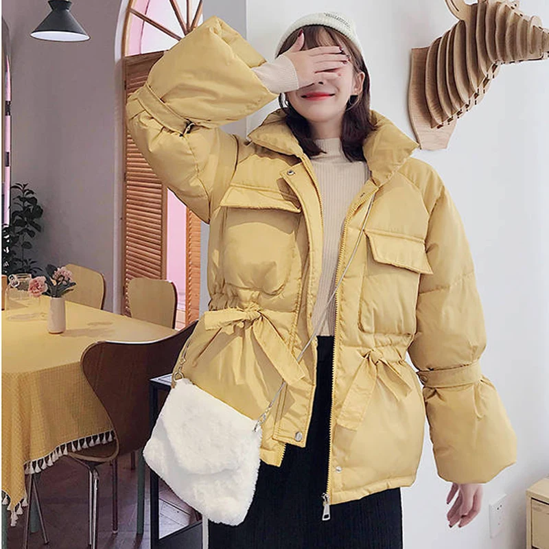 Зимние женские куртки ярких цветов, женская верхняя зимняя одежда, пальто, парки