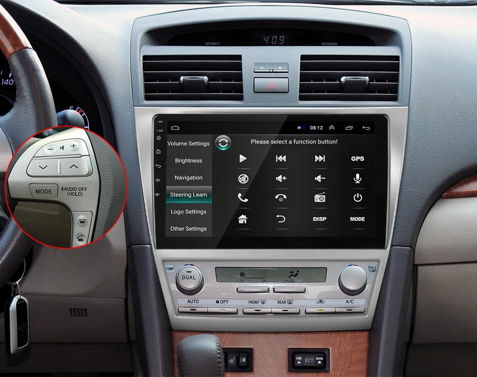 2G+ 32G DSP RDS автомобильный Радио Мультимедиа Видео плеер навигация gps 2 din для Toyota Camry 7 50 2006-2010 головное устройство автостерео