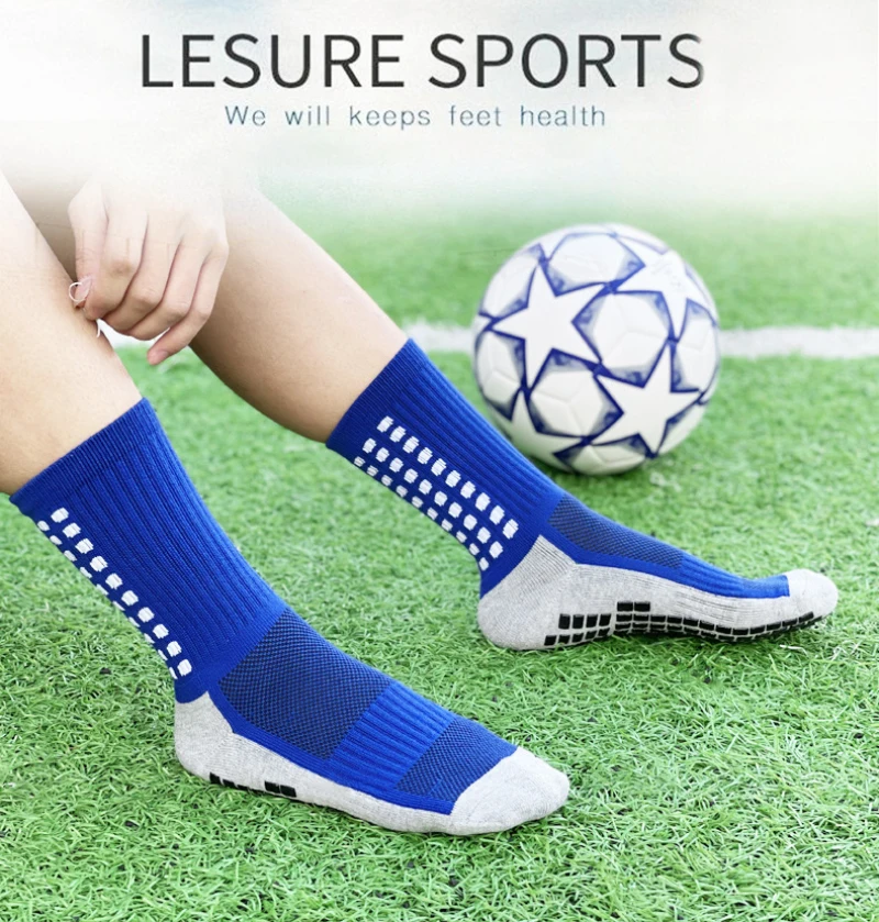 Anti Slip Soccer Socks Sports Men 