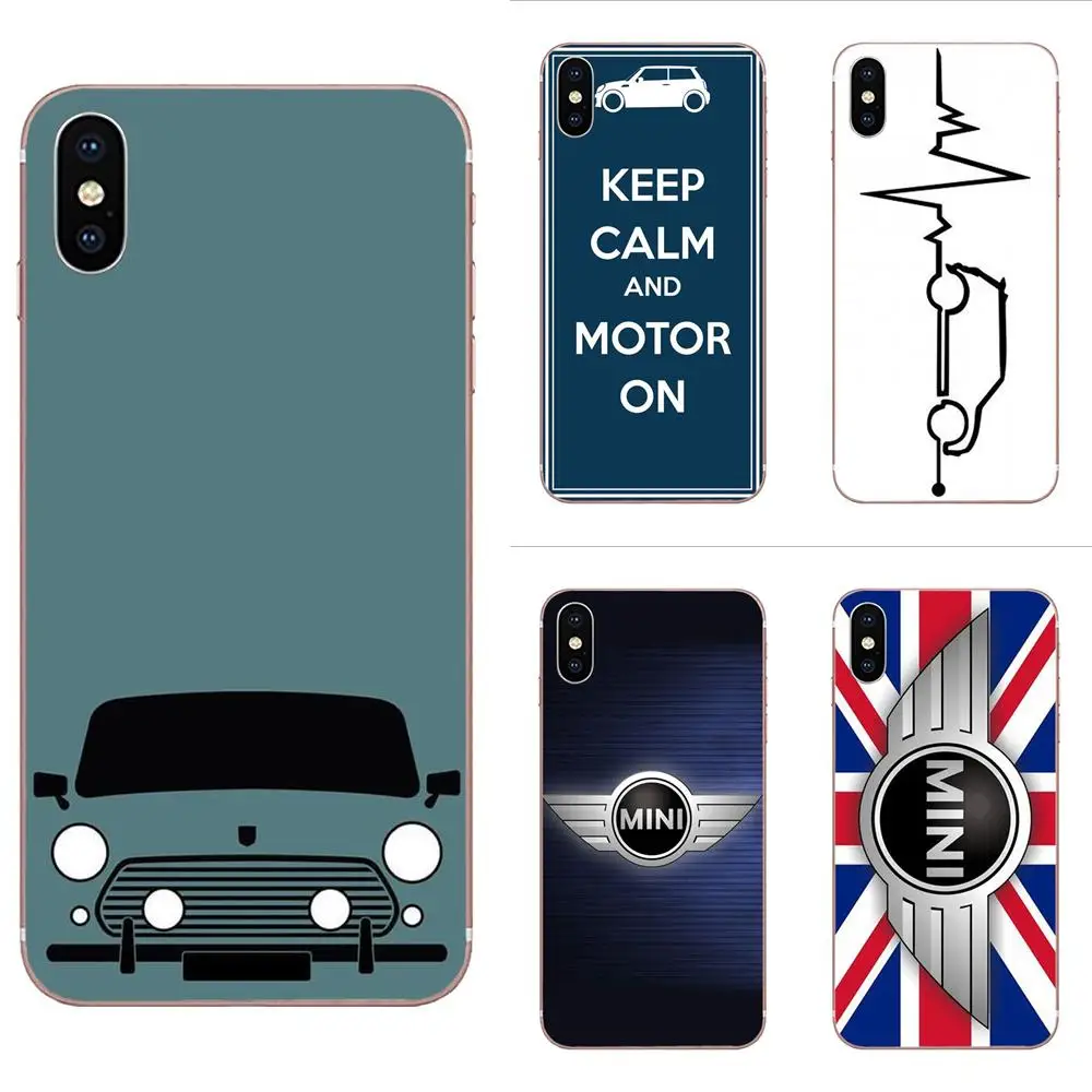 TPU Transparent Case Mini Cooper Jcw Logo For Apple iPhone 4 4S 5 5C 5S SE 6 6S 7 8 Plus X XS Max XR | Мобильные телефоны и