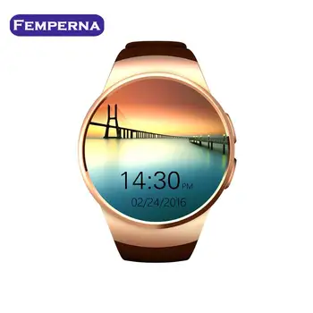 

Femperna KW18 Smart Watch 3G Men IP67 Heart Rate Detection Multiple Color Stylish Smart Watch Women for Android IOS