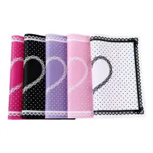 Красота Уход профессиональный маникюр оборудование Расширенный милый точка кружева силиконовый Настольный коврик колодки складной силиконовый художественный коврик для ногтей инструмент для маникюра