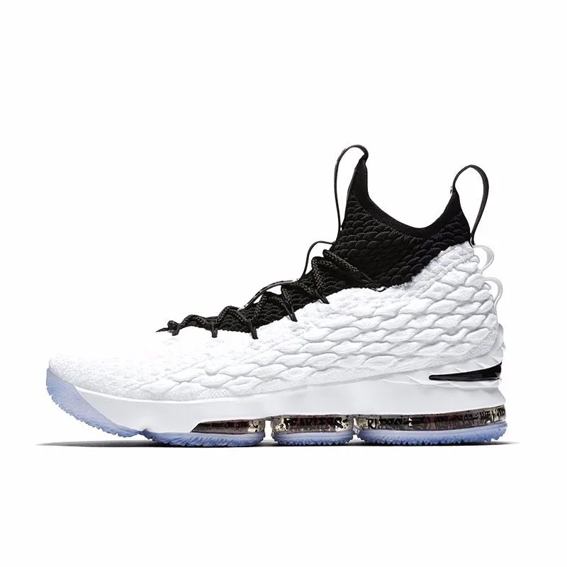 LEBRON XV EP Мужские Оригинальные аутентичные удобные баскетбольные кроссовки дышащие кроссовки уличная спортивная обувь# AQ2364-100 - Цвет: AQ2364-100